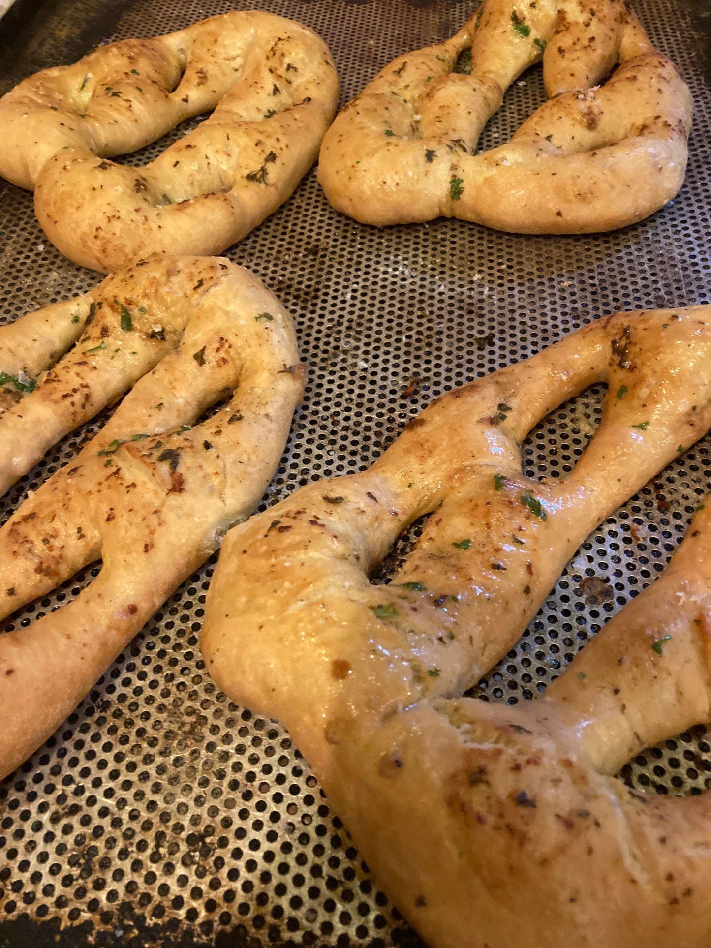 Garlic Fougasse