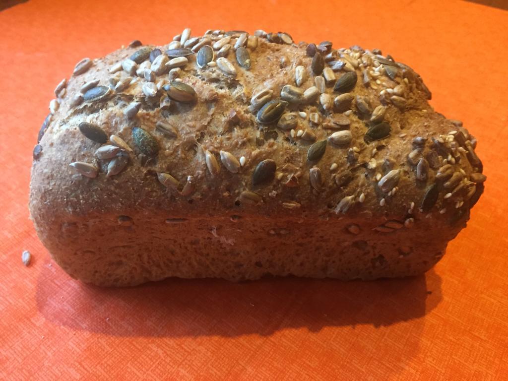 Small brown yeast loaf