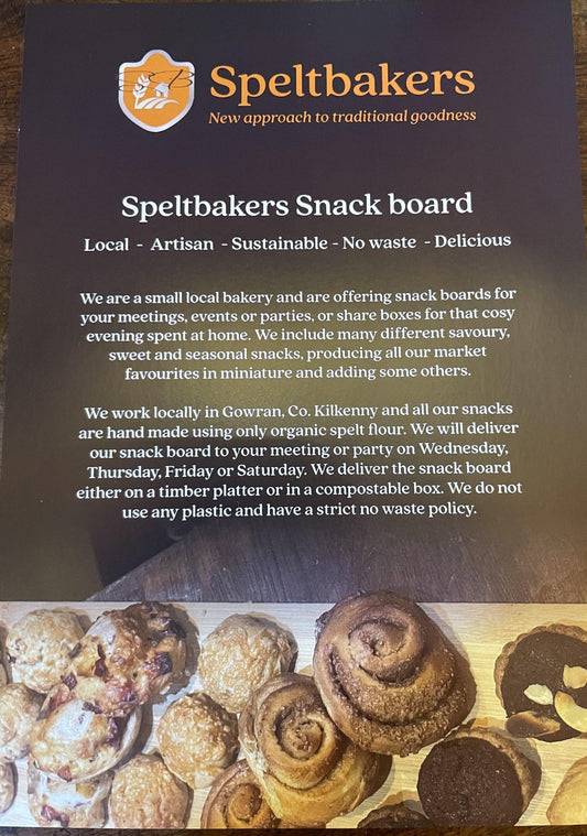 Speltbaker's Snack board